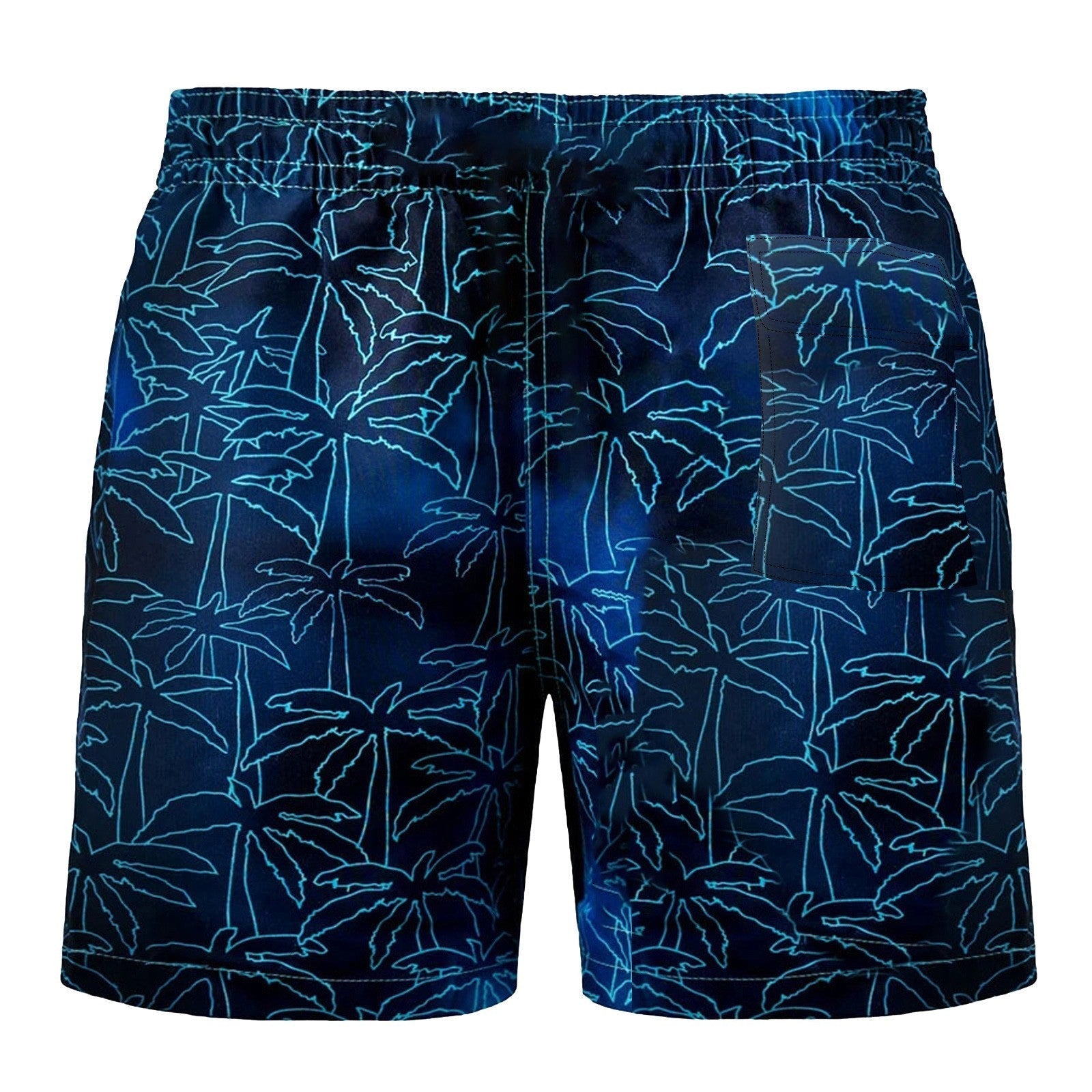 Heren Zwemshort met Tropische Print – Sneldrogende Zwembroek voor Strand en Vakantie