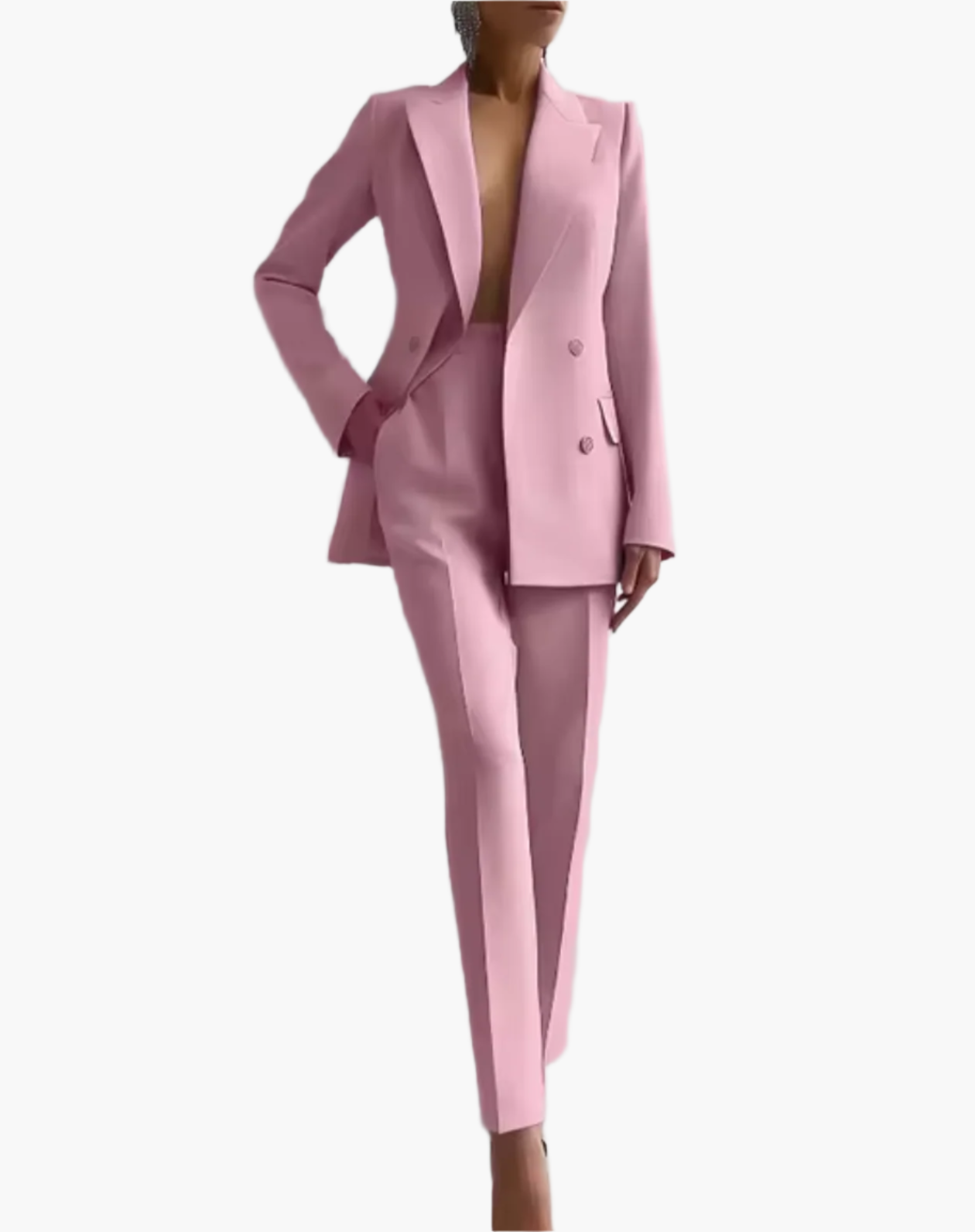 Dames Blazer Broekpak – Elegante Business Suit voor Kantoor en Feestelijke Gelegenheden