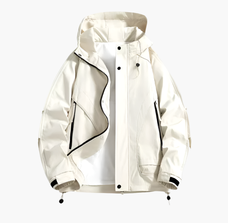 Heren Winddichte Outdoor Jas – Sportieve Waterdichte Windbreaker voor Avonturen en Dagelijks Gebruik