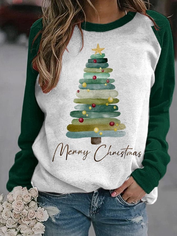 Katie – 3D Digitale Print Kersttrui Voor Dames
