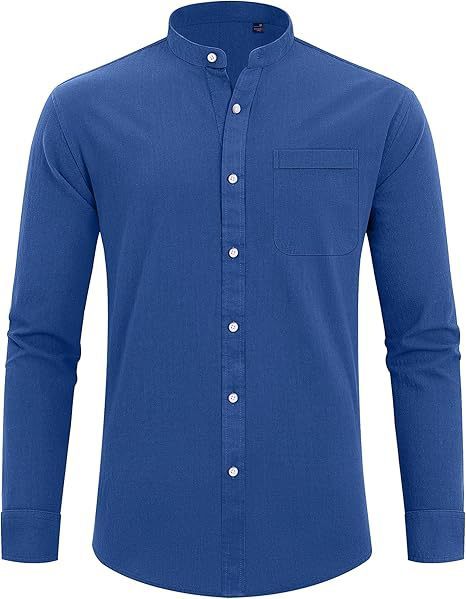 Francis – Slim Fit Katoenen Overhemd met Lange Mouwen