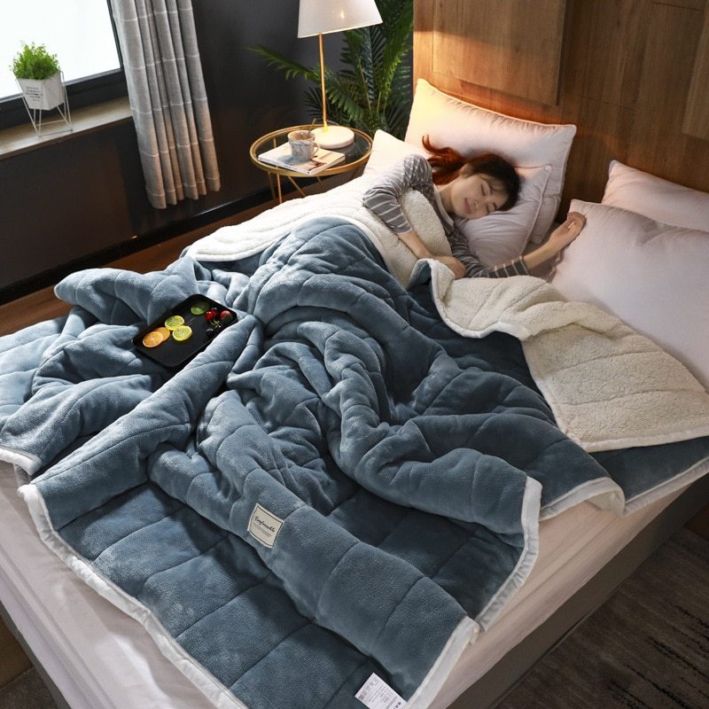 Katie – Luxe Dikke Winterdekens van Fleece