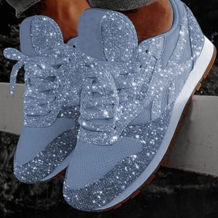 Pamela – Modieuze Glittersneakers voor Dames