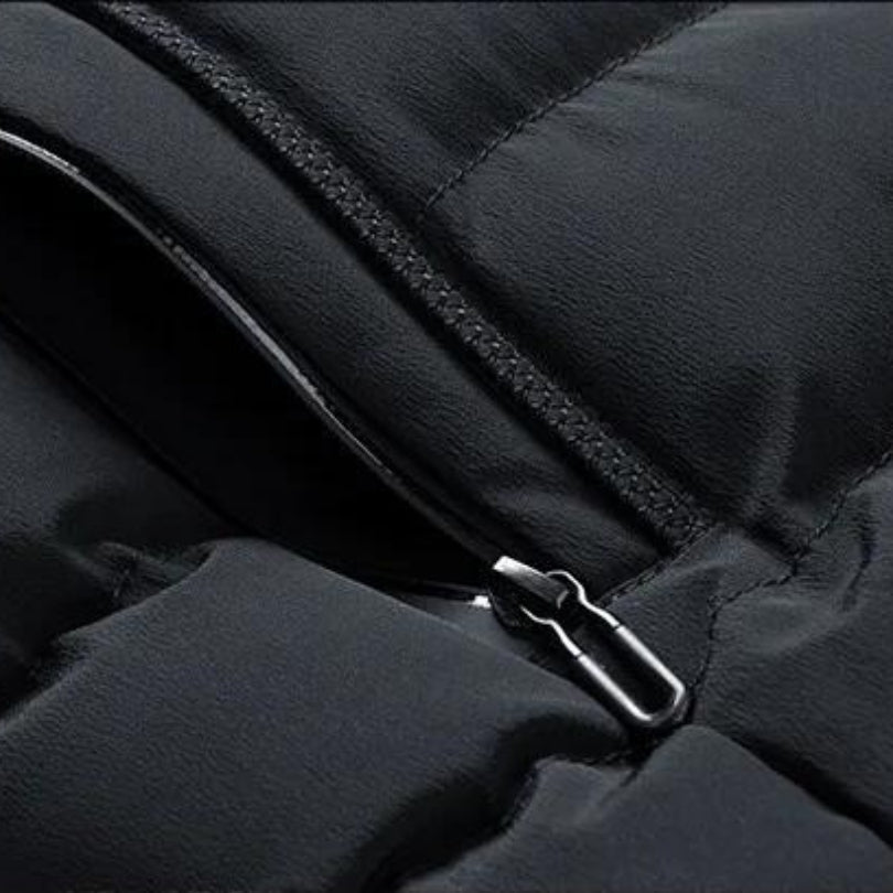 Heren Gewatteerde Outdoor Bodywarmer met Capuchon – Sportief & Comfortabel Gilet