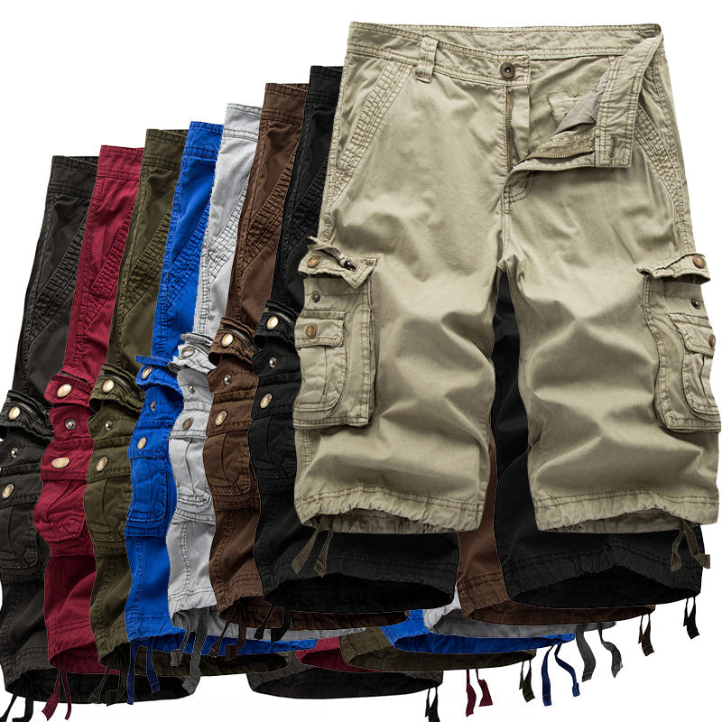 Heren Korte Cargo Broek – Ideaal voor Casual Zomeroutfits