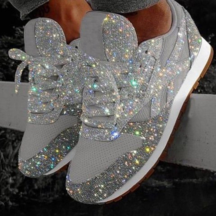 Pamela – Modieuze Glittersneakers voor Dames
