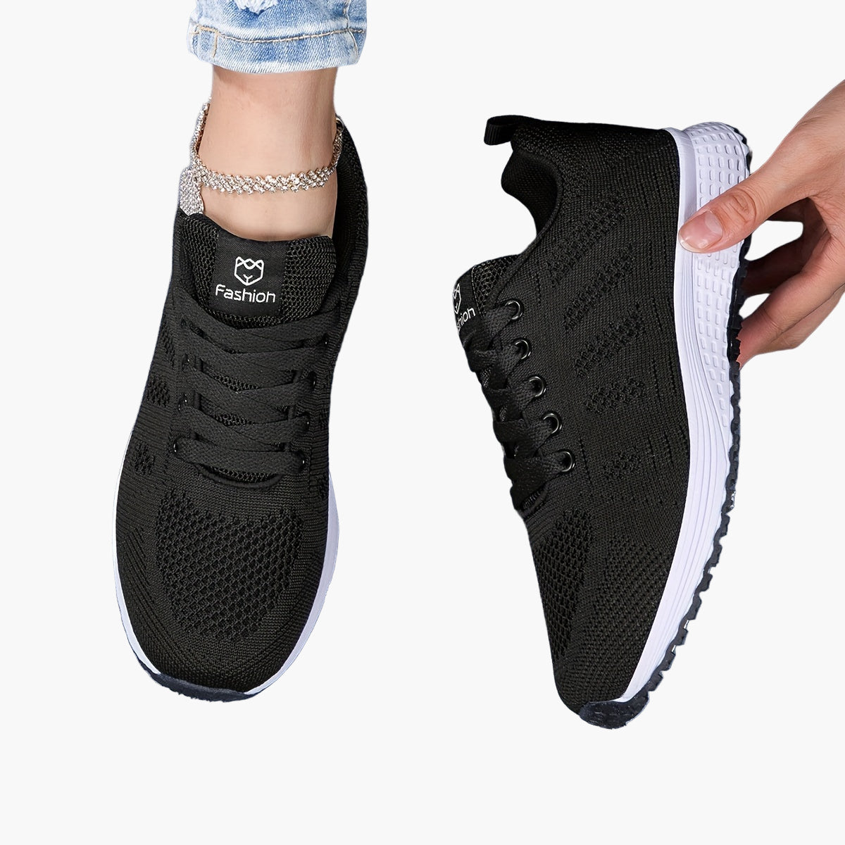 Dames Sportschoenen voor Casual en Fitness – Comfortabele Trendy Sneakers