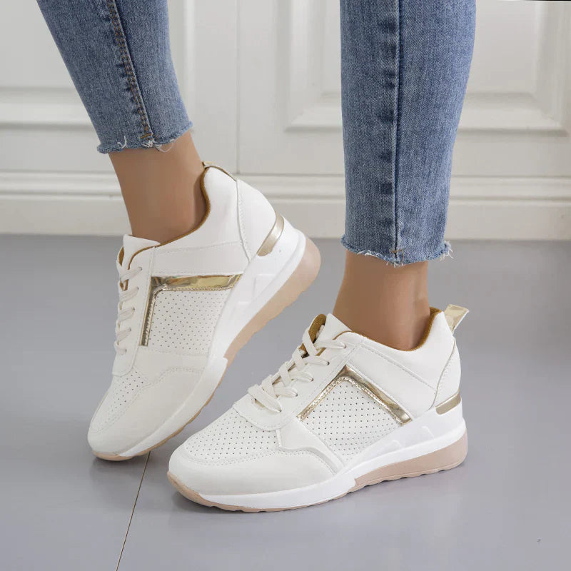 Dames Orthopedische Sneakers met Sleehak – Comfort & Stijl voor Dagelijks Gebruik