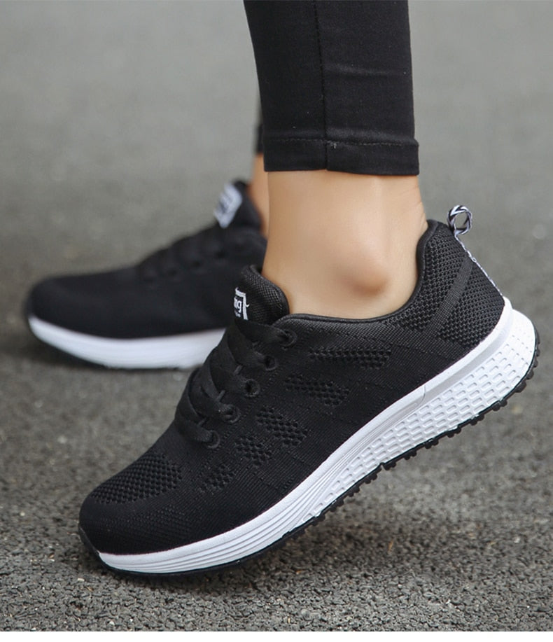Dames Sportieve Sneakers voor Hardlopen en Dagelijks Gebruik
