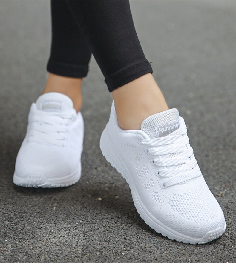 Dames Sportieve Sneakers voor Hardlopen en Dagelijks Gebruik