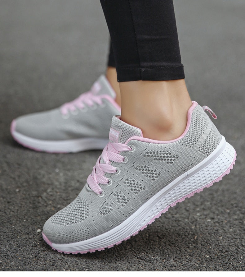 Dames Sportieve Sneakers voor Hardlopen en Dagelijks Gebruik