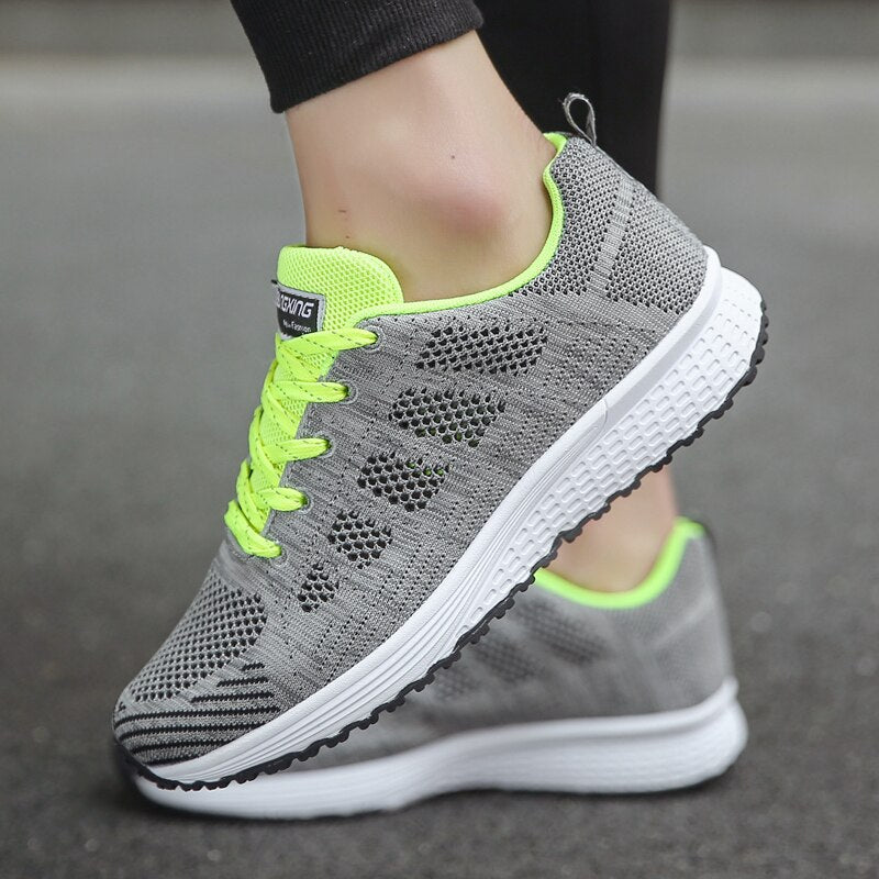 Dames Sportieve Sneakers voor Hardlopen en Dagelijks Gebruik