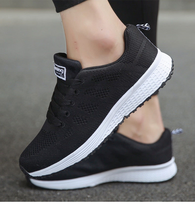 Dames Sportieve Sneakers voor Hardlopen en Dagelijks Gebruik