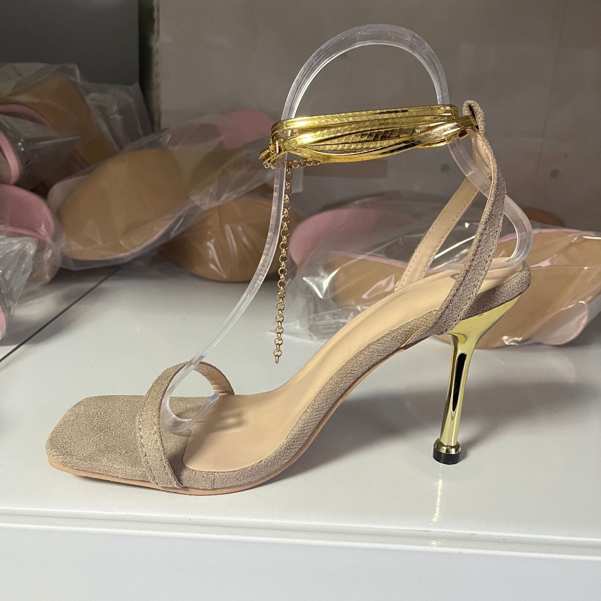 Kate – Enkelband Veter Hoge Hakken