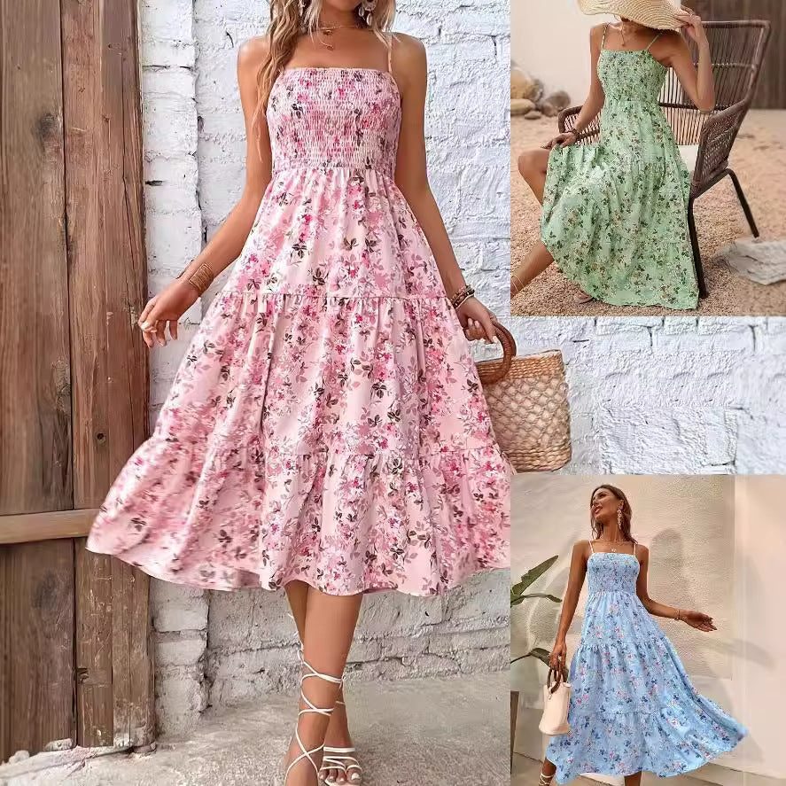 Joy – Zomerjurk met Bloemenstiksels