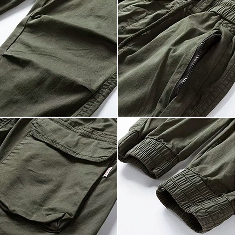 Heren Jogger Cargo Broek Streetwear Comfortabele Outdoor Stijl