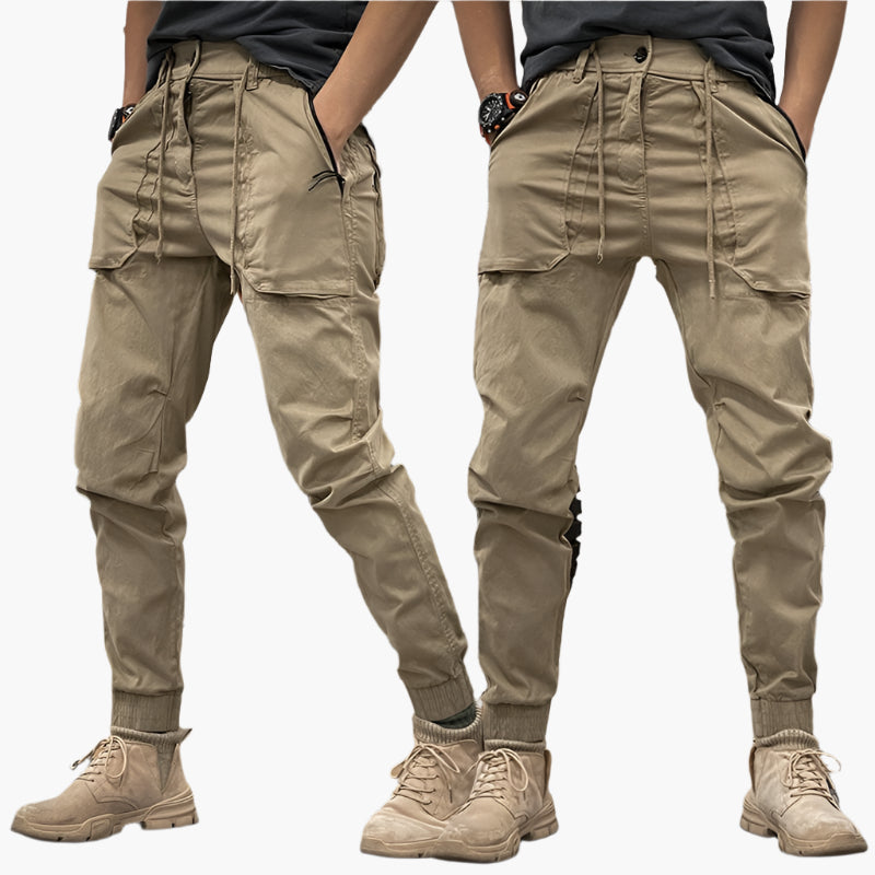 Heren Jogger Cargo Broek Streetwear Comfortabele Outdoor Stijl