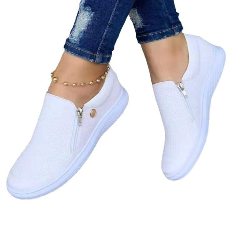 Leah – Casual Sports Rits Sneakers voor Dames