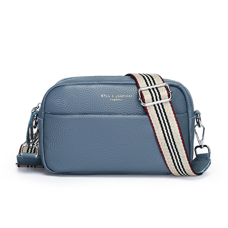 Dames crossbody schoudertas met brede band – Modieus en praktisch voor dagelijks gebruik