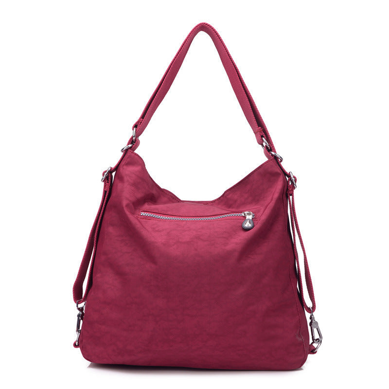 Ruth – Luxe Waterdichte Nylon Schoudertas met Grote Capaciteit