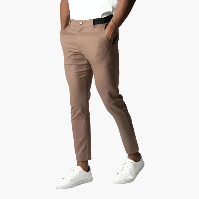 Heren Chino Broek Slim Fit – Stijlvolle en Comfortabele Allrounder voor Werk en Vrije Tijd