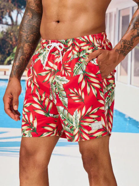 Heren Zwemshort met Streeppatroon – Comfortabele Strandshort voor Zomer en Vakantie