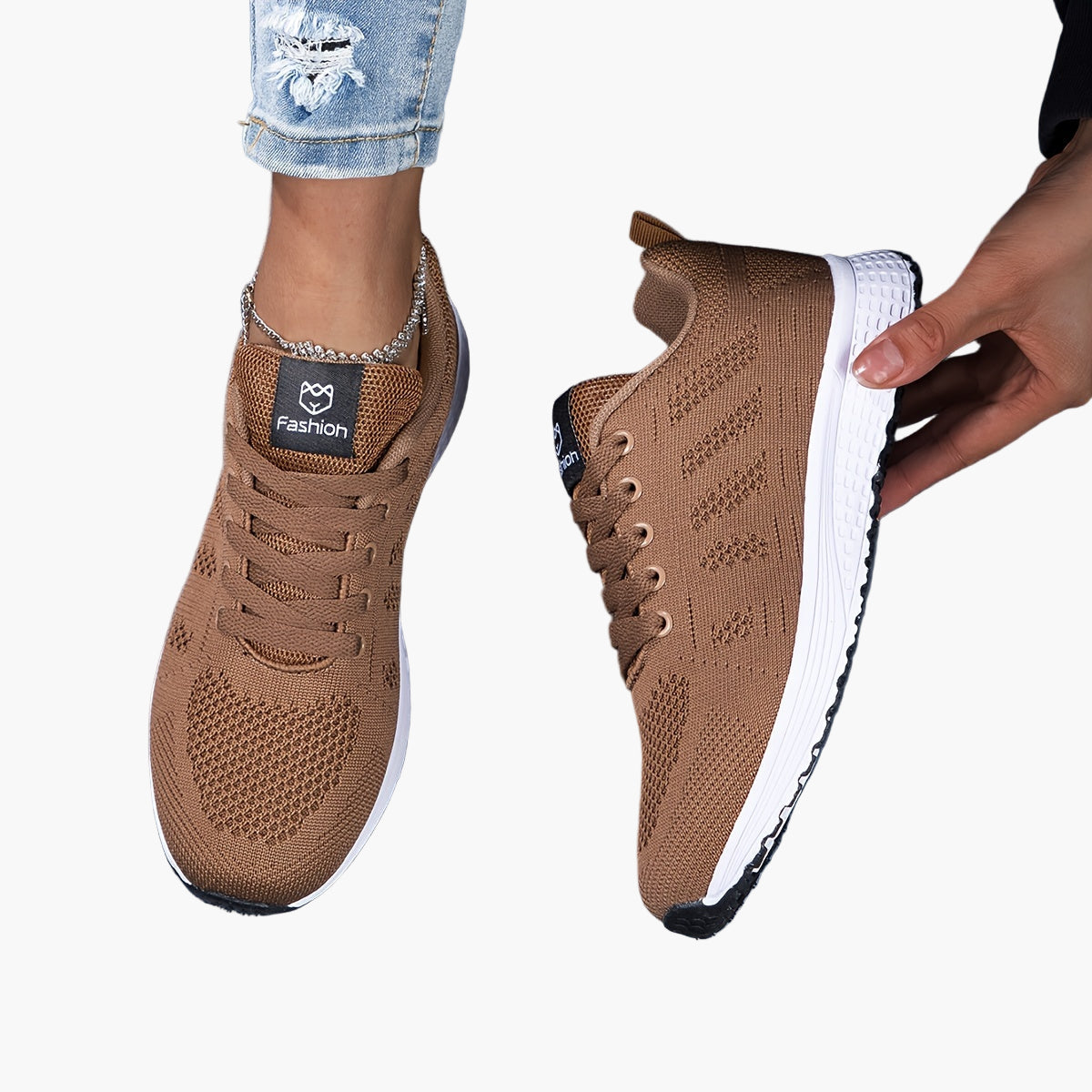 Dames Sportschoenen voor Casual en Fitness – Comfortabele Trendy Sneakers