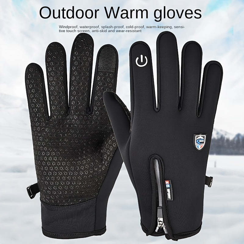 Unisex Winterhandschoenen voor Outdoor Sporten en Dagelijks Gebruik – Winddicht & Waterdicht, Premium Comfort