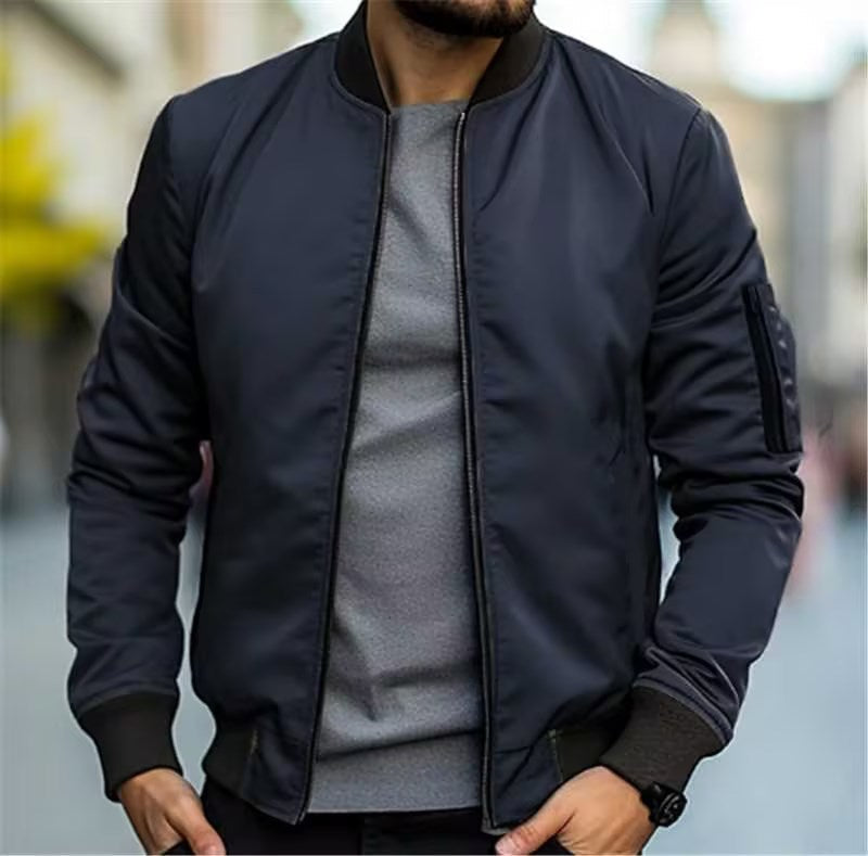 Doug – Moderne Heren Bomberjacke met Sportieve Look