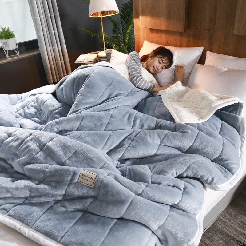 Katie – Luxe Dikke Winterdekens van Fleece
