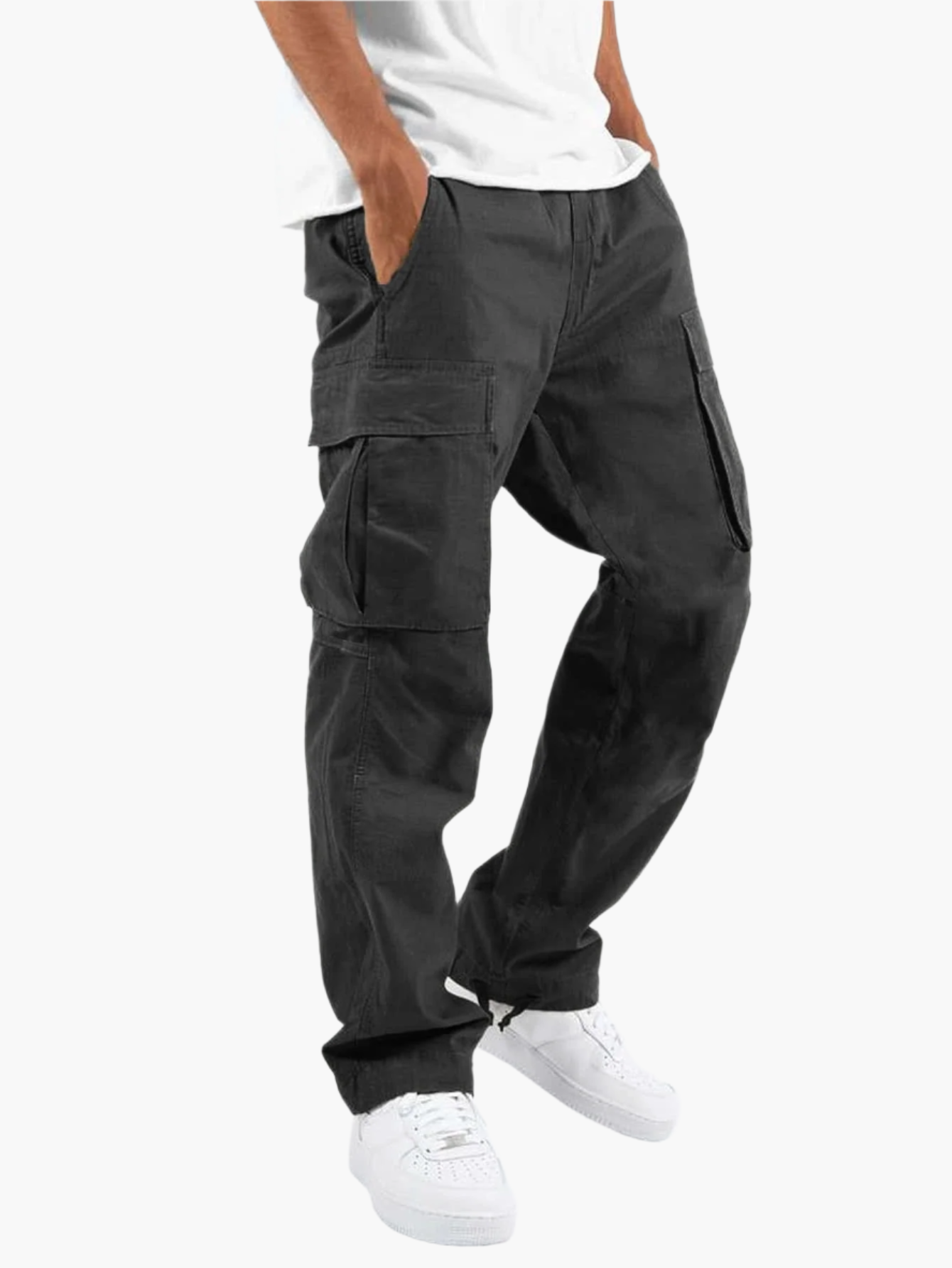 Heren Cargo Broek – Comfortabele Streetwear Stijl voor Dagelijks Gebruik