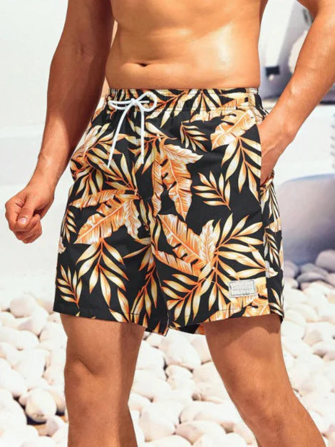 Heren Zwemshort met Streeppatroon – Comfortabele Strandshort voor Zomer en Vakantie