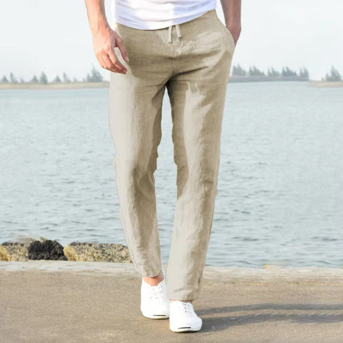 Heren Casual Zomerbroek met Relaxte Pasvorm – Perfect voor Vakantie of Vrije Tijd
