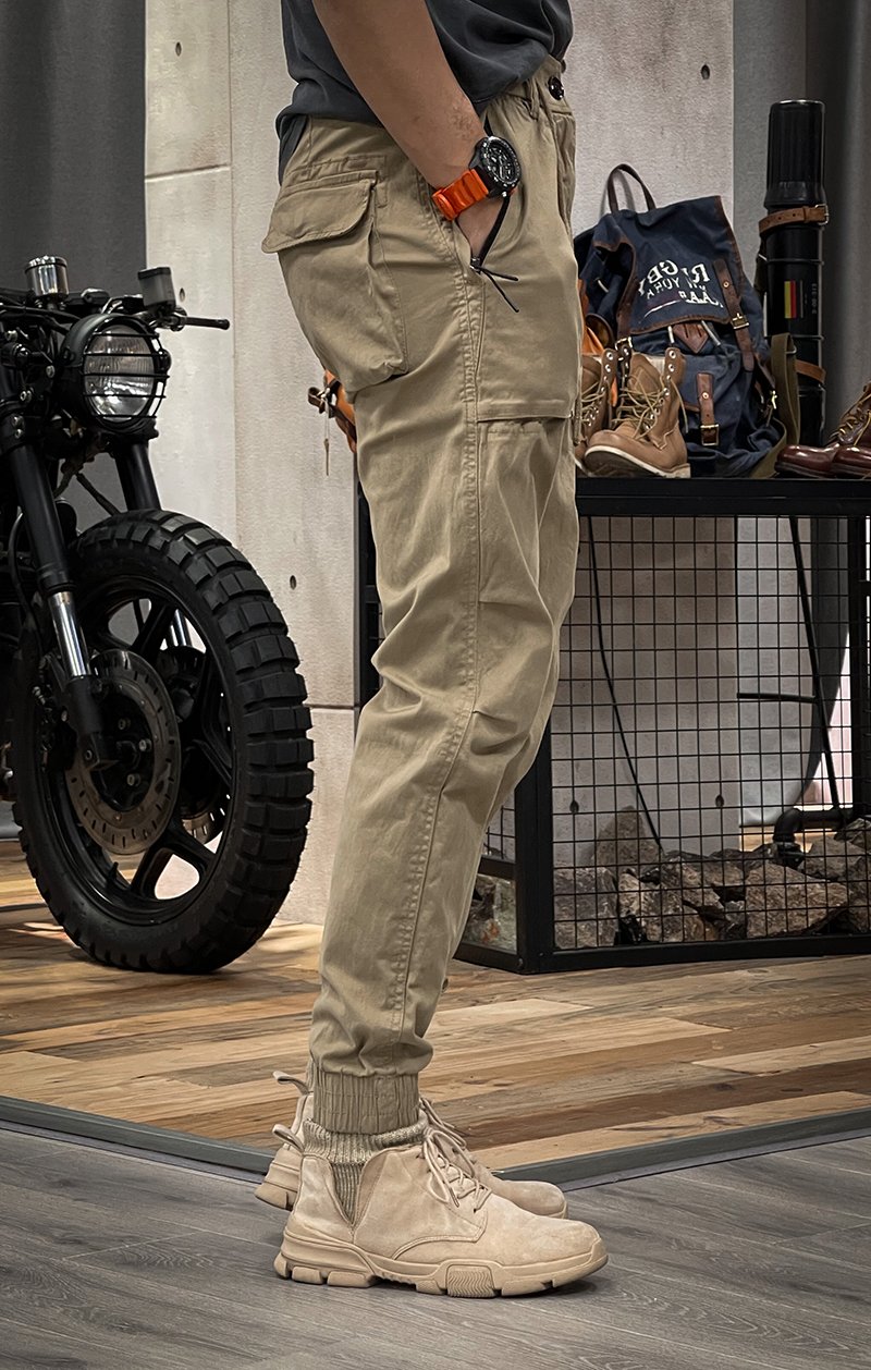 Heren Jogger Cargo Broek Streetwear Comfortabele Outdoor Stijl