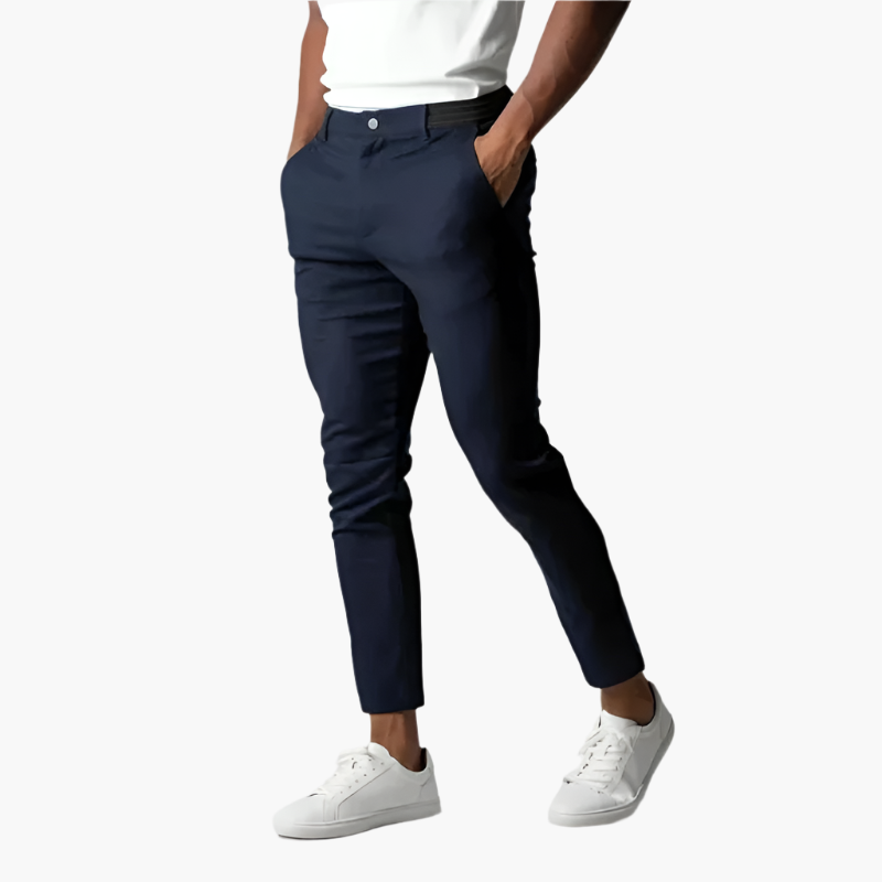 Heren Chino Broek Slim Fit – Stijlvolle en Comfortabele Allrounder voor Werk en Vrije Tijd