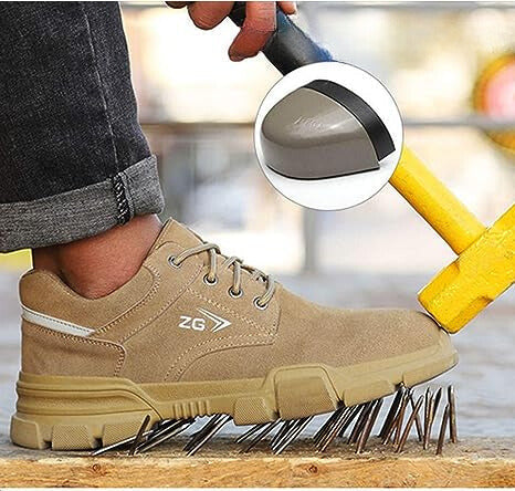 Heren Orthopedische Veiligheidssneakers voor Werk – Comfort & Bescherming – Sportieve Veiligheidsschoenen