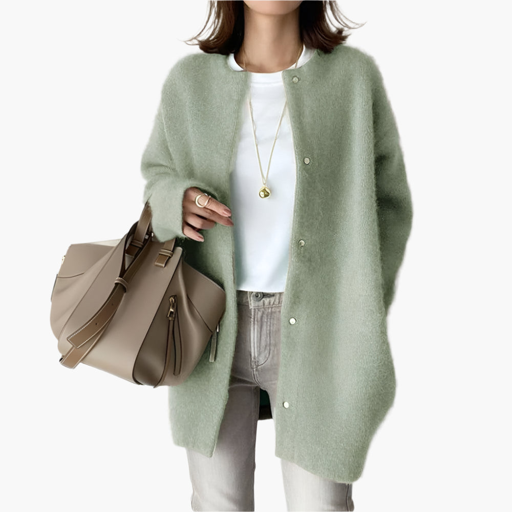Dames Casual Elegante Gebreide Cardigan voor Dagelijks Gebruik