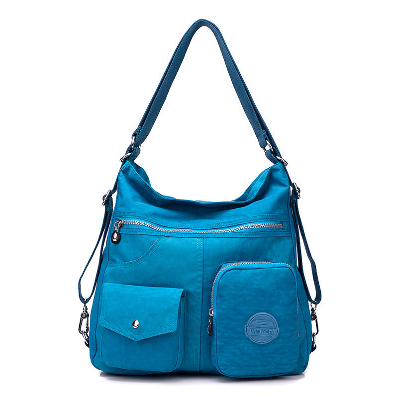 Ruth – Luxe Waterdichte Nylon Schoudertas met Grote Capaciteit