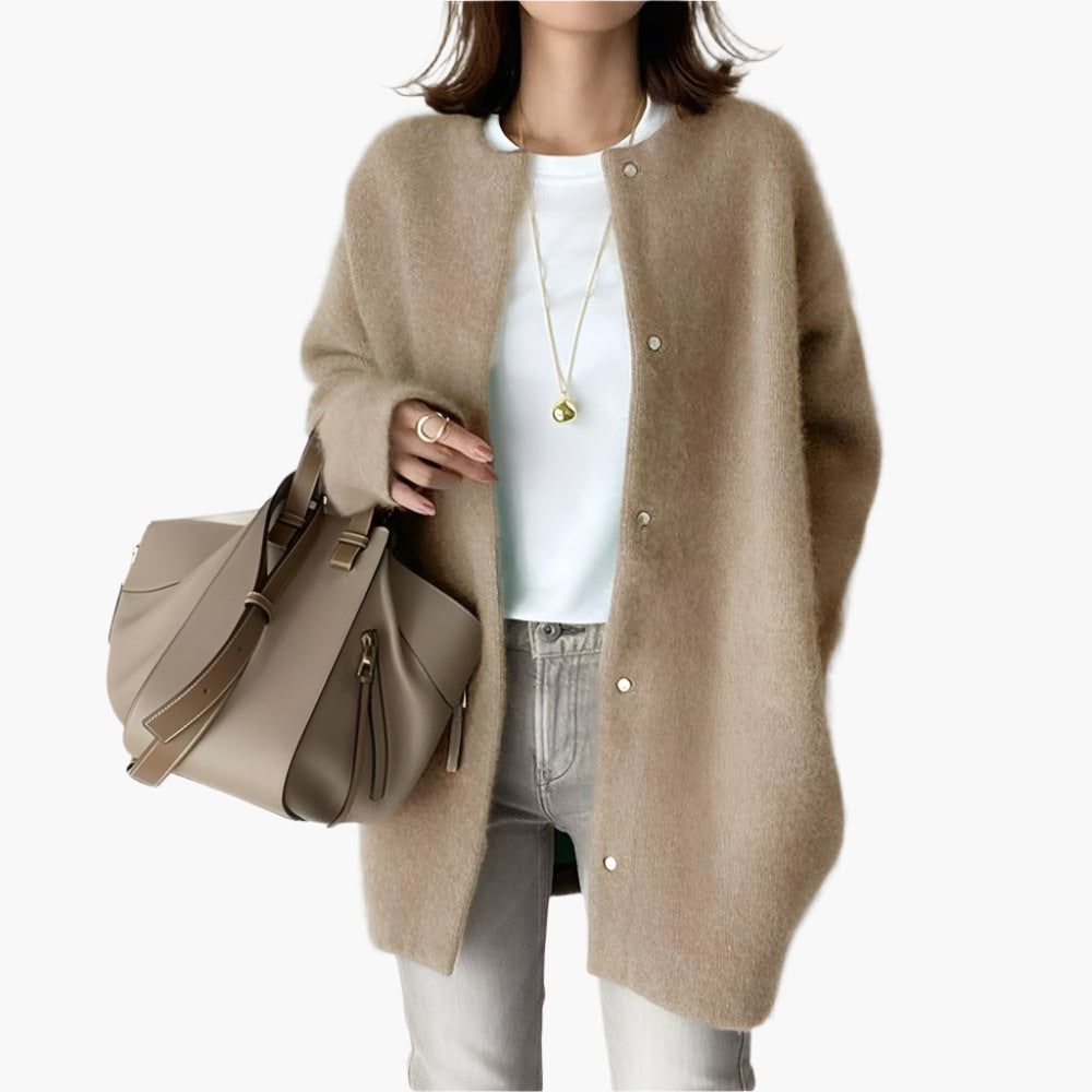 Dames Casual Elegante Gebreide Cardigan voor Dagelijks Gebruik