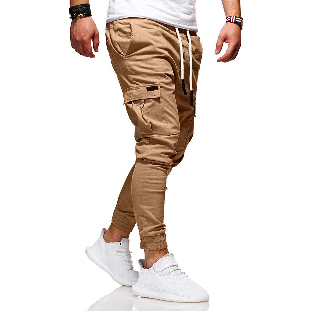 Heren Cargo Jogger Broek – Streetwear Stijl & Comfortabele Outdoor Avonturen