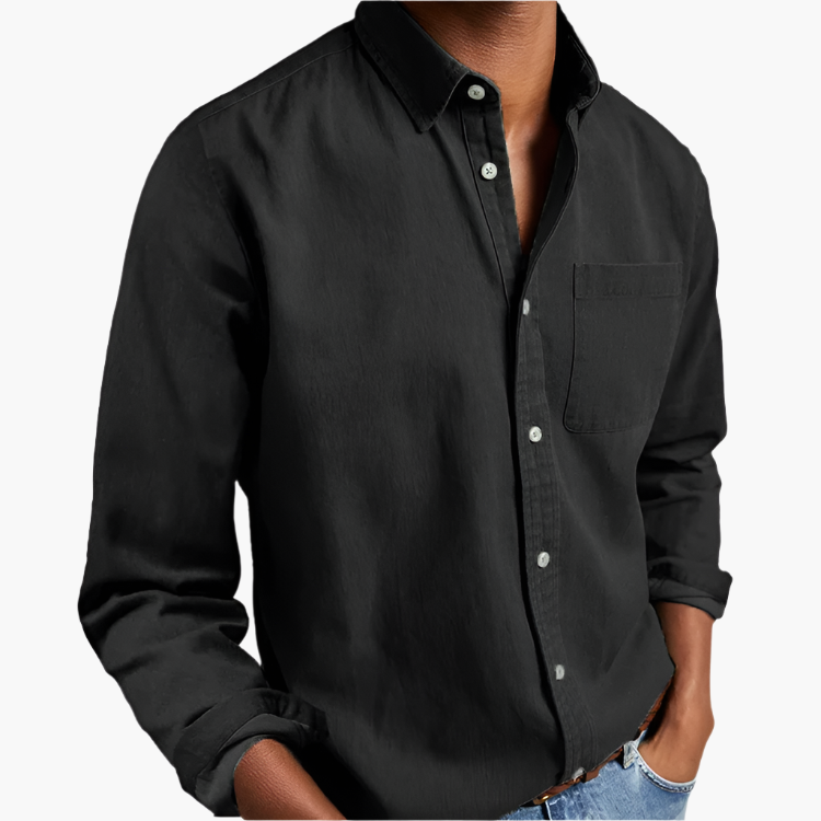 Heren Overhemd - Button-Down Stijl Casual & Modieus - Perfect voor Dagelijks Gebruik