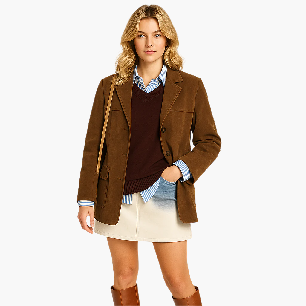 Dames Oversized Blazer Klassiek en Modieus voor Herfst en Winter