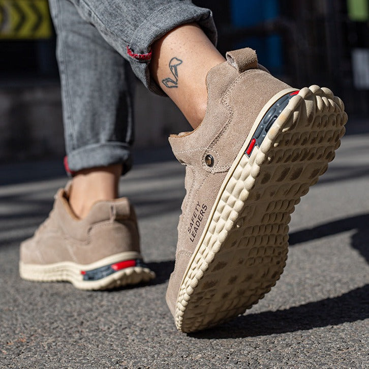 Heren Orthopedische Veiligheidssneakers voor Werk – Comfort & Bescherming – Sportieve Veiligheidsschoenen