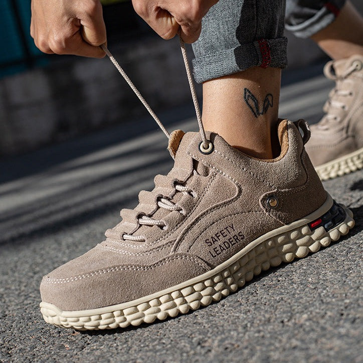 Heren Orthopedische Veiligheidssneakers voor Werk – Comfort & Bescherming – Sportieve Veiligheidsschoenen