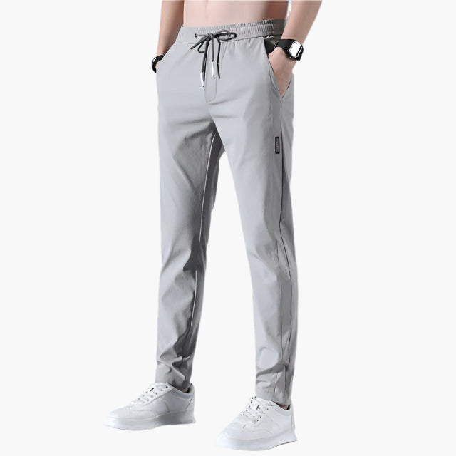 Heren Joggingbroek Slim Fit – Sportieve Casual Broek met Elastische Taille – Comfortabel en Ademend voor Dagelijks Gebruik