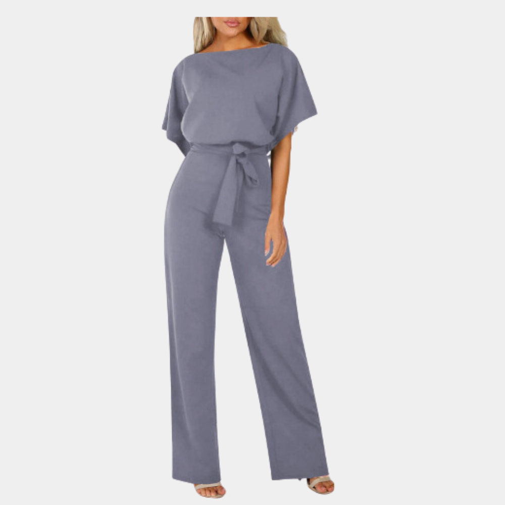 Dames Jumpsuit Elegant Stijlvol met Ceintuur – Voor Feest, Werk en Casual