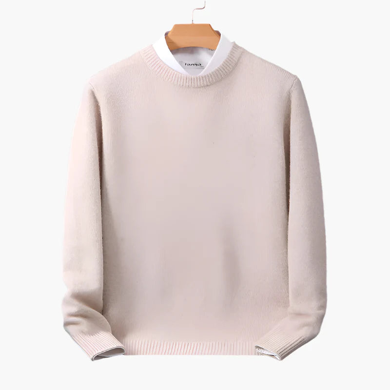 Heren Klassieke Pullover met Kraag – Stijlvolle Trui voor Zakelijk en Casual