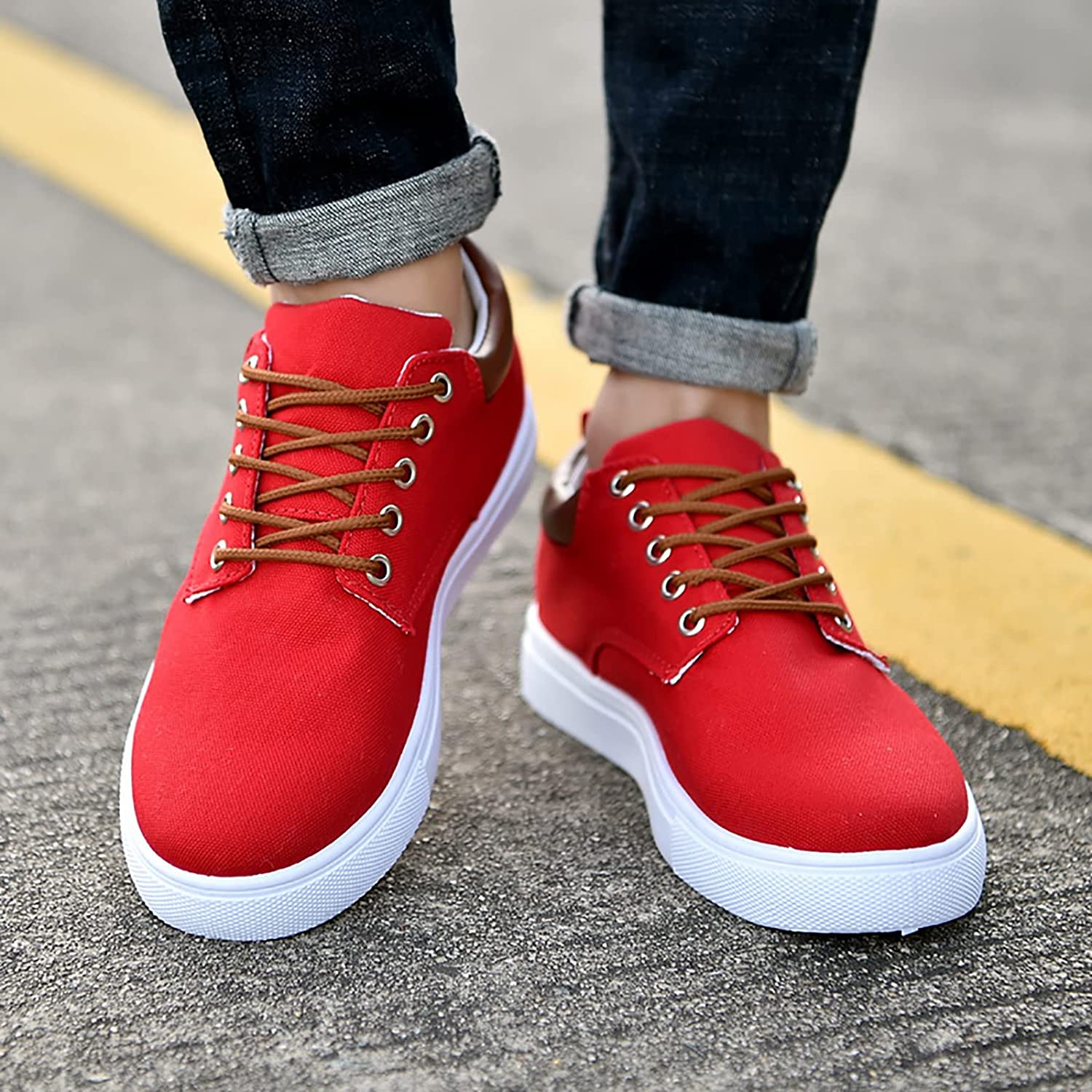 Heren Sneakers Casual Comfort Sportieve Lage Instappers