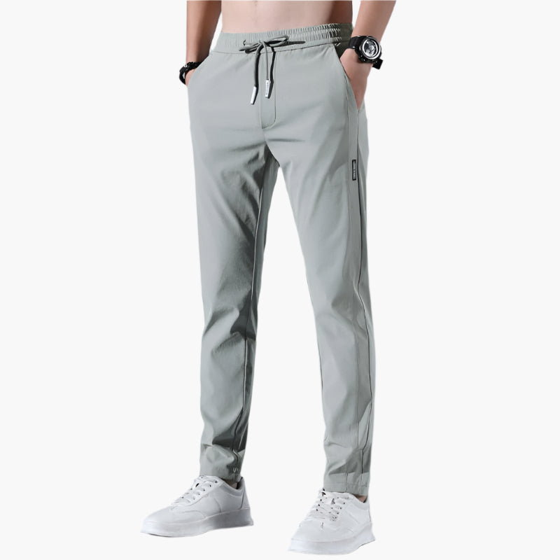 Heren Joggingbroek Slim Fit – Sportieve Casual Broek met Elastische Taille – Comfortabel en Ademend voor Dagelijks Gebruik