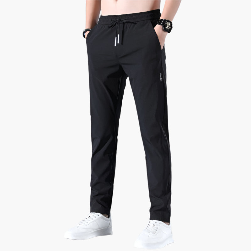 Heren Joggingbroek Slim Fit – Sportieve Casual Broek met Elastische Taille – Comfortabel en Ademend voor Dagelijks Gebruik
